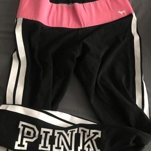 Pink sports leggings
